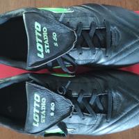 Scarpe Lotto calcio/rugby tacchetti plastica 43