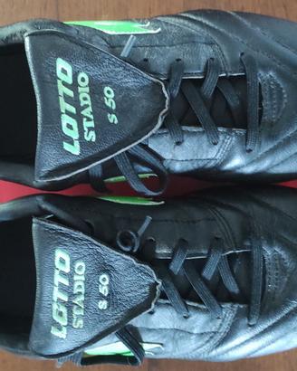 Scarpe Lotto calcio/rugby tacchetti plastica 43