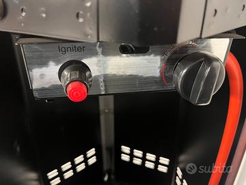 Stufa da esterno fungo a gas GPL 227x73x73