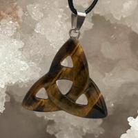 Ciondolo Triscele occhio di tigre