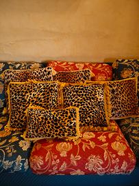 Cuscini decorativi leopardati animalier