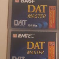 2 X cassette audio digital DAT master BASF 124