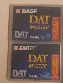 2 X cassette audio digital DAT master BASF 124