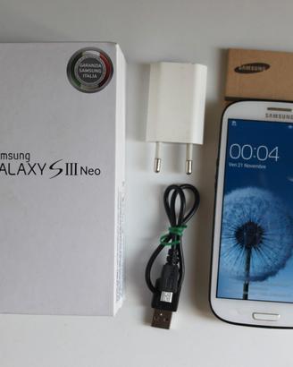 Galaxy S3 Neo bianco, 4.8" Super HD Amoled, 16GB,