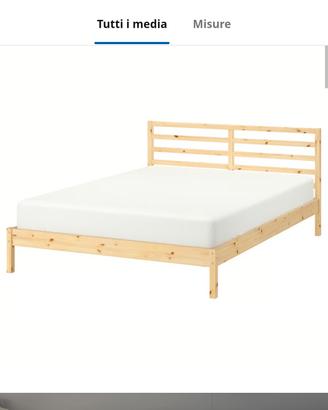 letto + materasso una piazza e mezzo