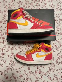 Jordan 1 High OG Rosso Chiaro e Giallo Red Yellow