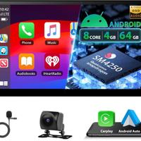 Autoradio 2 Din  8Core 4GB RAM + 64GB ROM Motorsi