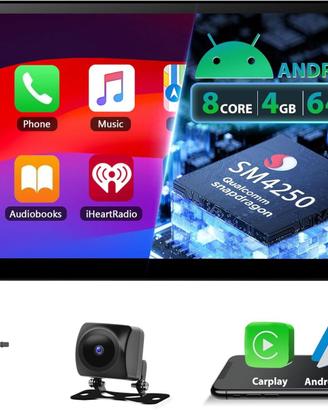 Autoradio 2 Din  8Core 4GB RAM + 64GB ROM Motorsi
