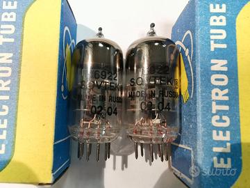 Valvole 6922 - ECC88 Sovtek - 2 coppie -