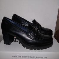 scarpe  donna callaghan n.40 nuove in pelle  nere