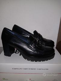 scarpe  donna callaghan n.40 nuove in pelle  nere