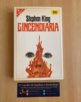 Stephen King L’incendiaria prima edizione 1982