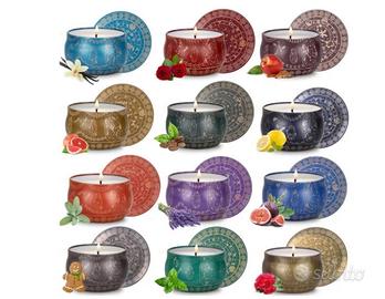Set 12 Candele Profumate Segni Zodiacali