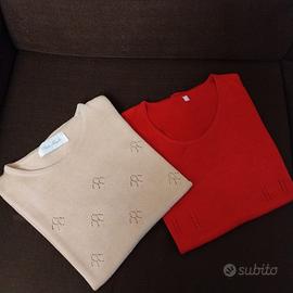 Maglie cotone con ricamo vintage