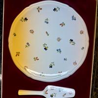 INTROVABIL set piatto torta e paletta Petite Fleur