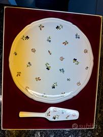 INTROVABIL set piatto torta e paletta Petite Fleur