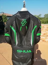 tuta moto 52 uomo in pelle intera