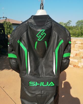 tuta moto 52 uomo in pelle intera