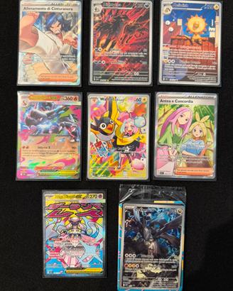 Lotto di carte Pokémon set ascesa eroica
