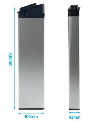 NUOVE Batterie Engwe 48v 13ah e 12ah con garanzia