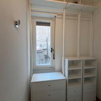 ELVARLI cabina armadio, bianco