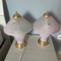 Lampadario  e abat jour murano