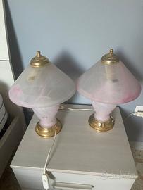 Lampadario  e abat jour murano