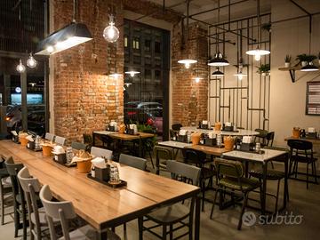 Ristorante centro citta' con giardino