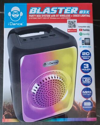 Speaker cassa bluetooth idance 20w