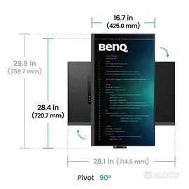 Monitor BenQ RD320U 32” 4K (per programmatori)