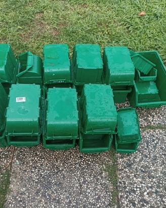 cassettine porta materiali impilabili