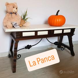 Panca legno in stile Shabby chic 