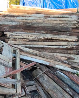 travi in legno