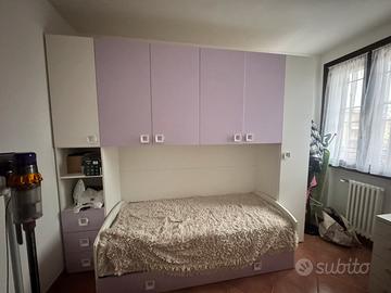 Cameretta ponte con due letti