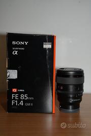 Sony FE 85 f/1.4 GM II-Condizioni pari al nuovo