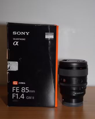 Sony FE 85 f/1.4 GM II-Condizioni pari al nuovo