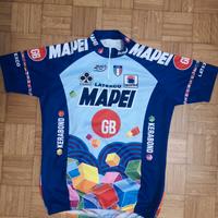 Maglia ciclismo Mapei Latexo GB anno 1995