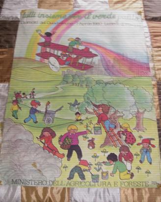 Poster ecologico Vicquéry Fulvio 1980