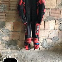 tuta moto minimoto pit bike 