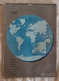 Raro Calendario Vintage 1986 Goethe-Institut