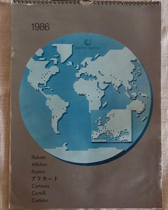 Raro Calendario Vintage 1986 Goethe-Institut