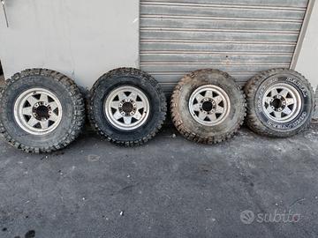 MELBER 5 cerchi lega OFF ROAD 15"- 5 fori x suzuki