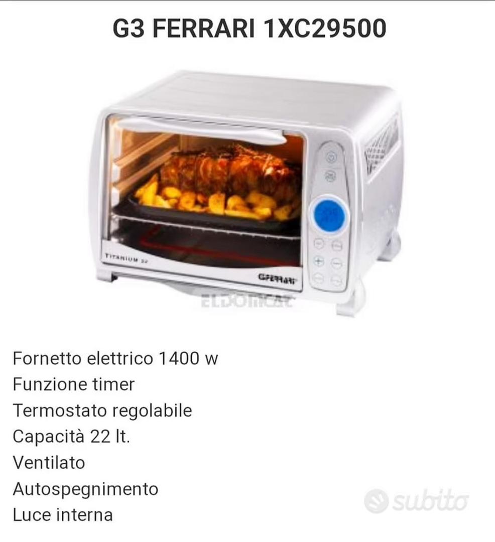 Forno elettrico G3 Ferrari titanium 22L - Elettrodomestici In vendita a  Cagliari