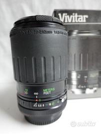 Vivitar 70-210 f/4,5 -5.6Macro per Canon C/FD
