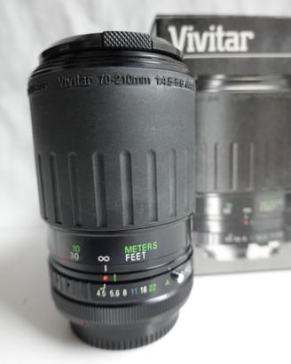 Vivitar 70-210 f/4,5 -5.6Macro per Canon C/FD