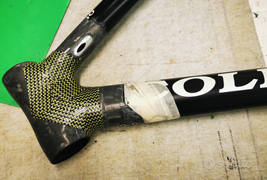 Riparazione telai carbonio corsa mtb