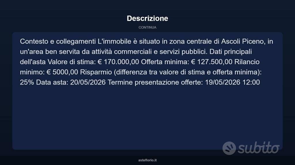 Appartamento – Ascoli Piceno, Sant'Emidio - Vista 5