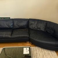 Divano in vera pelle Divani&Divani by Natuzzi