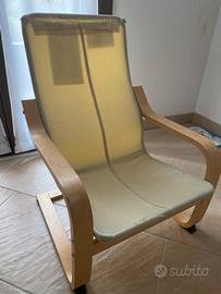 Poltrona ikea mini con cuscino