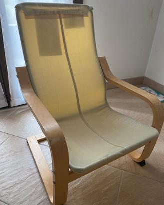 Poltrona ikea mini con cuscino